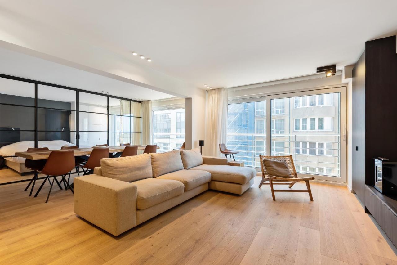 Hyper-Luxeappartement, Zeezicht, Centrum, Airco, Optie Hotelservices オステンド エクステリア 写真